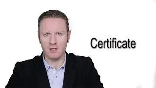 Certificate - Meaning | Pronunciation || Word Wor(l)d - Audio Video Dictionary