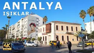 Walking in Antalya Isıklar Street, Turkey - Beautiful Promenade Walk in 2024 (#4K Ultra HD, 60fps)