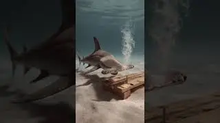 Hammerhead Shark in Real Life 😱 | Most Unique Shark in the Ocean 🦈