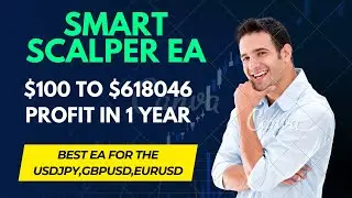 Smart Scalper EA MT4 Forex Robot $100 To $618046 Profit In 1 Year