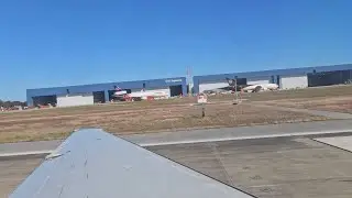 Delta Boeing 717 Takeoff From Pensacola, FL. Nice DC10 at ST Engineering on the roll