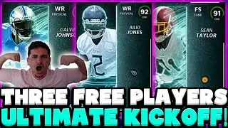 ULTIMATE KICKOFF IS HERE! GET 3 FREE 88 ULTIMATE KICKOFF HEROES! MADDEN 22 ULTIMATE TEAM!