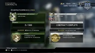 NEW Contracts have been added Call of Duty infinite warfare