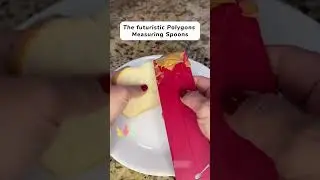 Futuristic Polygon Measuring Spoons: A Smart Kitchen Gadget Review#KitchenGadgets