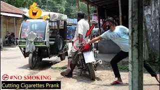 Cutting People's Cigarettes Prank Stop Smoking Prank (Part-4)-By Mr Masti Tv
