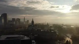 Drone video of Hartford, Connecticut