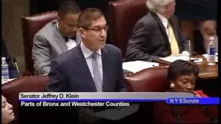Senator Klein comments on the hostile amendment to S.299
