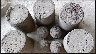 Dusty Creamy Pure Ashes Big Buckets crumbling on the floor💆&zwj;♀️ relaxing💆 sounds #asmrrelaxingsounds