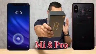 Распаковка Xiaomi Mi 8 Pro |  Первые впечатления
