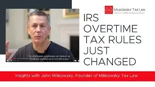 IRS Overtime Tax Rules Just Changed &ndash; What Business Owners Must Know in 2025