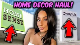 What I Bought At WAYFAIR & HOMESENSE! - HOME DECOR HAUL #TheNicoFam #HomeDecor