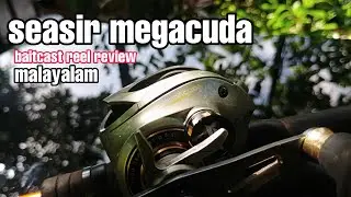 Seasir megacuda ❤️ | bait cast reel malayalam | snakehead fishing malayalam | frog casting| kerala