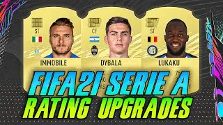 FIFA 21 I SERIE A RATING UPGRADES - DYBALA, LUKAKU, IMMOBILE,...