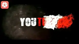 Particles Intro & Text Animation - kinemaster Tutorial