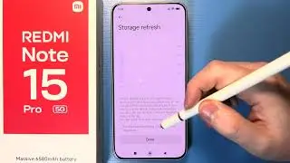 Redmi Note 15 Pro 5G &mdash; Как дефрагментировать память