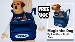 CLAIM *FREE* OLD NAVY BACKPACK with DOGGY!! UGC 😍 ROBLOX 2025