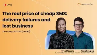 Messente Live:  How the cheapest SMS price deal can turn out to be the most expensive one