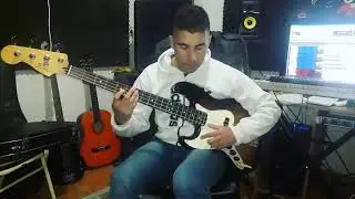 Lefthanded Bass left slap jam 2
