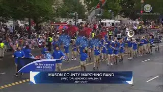 Mason County Marching Royals 2023 - Memorial Day Parade in Washington DC