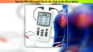 Review 4 In 1 Electric Muscle Stimulator Interferential High-Frequency Physiotherapy Device EMS IFT