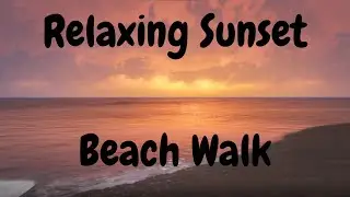 GTA 5 Beach Sunset Walk | Relaxing Los Santos Vibes in 4K