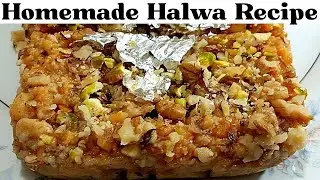 Danedar Sohan Halwa Recipe (Perfect For Winter!) Quick And Easy Low Cost Sweet Recipe