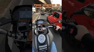 Como usar o freio dianteiro da moto? #motovideo #moto #motovlog