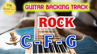 Guitar Backing Track C Major | ROCK | TN Backing Track