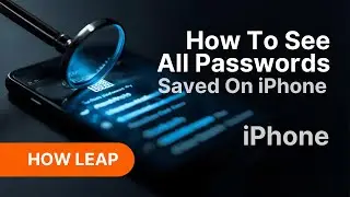 How To See All Passwords Saved On iPhone
