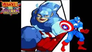 Marvel vs. Capcom Clash of Super Heroes Captain America Voice Clips