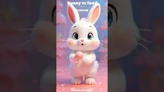 Bunny vs Sticky Candy 🍭 | Funny Bunny cartoon #Shorts