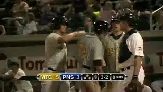 Kes Carter hits a big homer for the Biscuits