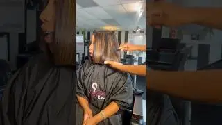 EASY Glueless bob wig install #gluelesswig #bobcut #dmvstylist #readytowear