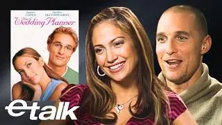 Jennifer Lopez + Matthew McConaughey reflect on love 25 years ago | 'The Wedding Planner' Interview