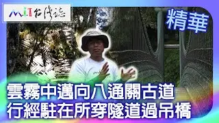 雲霧中邁向八通關古道 行經駐在所穿隧道過吊橋｜花蓮縣卓溪鄉 麥覺明【@ctvmit893集】
