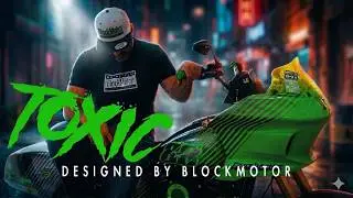 Toxic Une Harley Vert Fluo ! Punta Bagna 2025 !