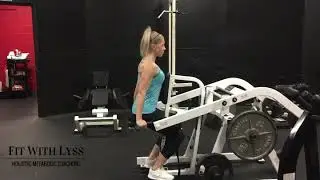 Chest, Shoulder, and Tricep Exercises: Dip Machine