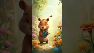 Capybara&rsquo;s Adorable Gardening Day! 🌸🐾✨ #capybara #cute #funny #funnyvideo #shorts