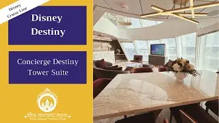 Disney Destiny Concierge Destiny Tower Suite Tour | Ultimate 2-Story Luxury Suite Walkthrough