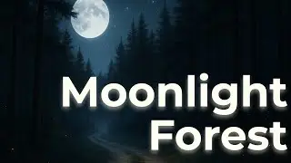 Moonlit Forest Sleep Story 🌲 A Calm Journey into Deep Sleep