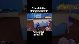Enemy Socha Easy Hai 😎 | Livik 1v3 Clutch With Vector#bgmi #bgmishorts