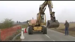 Iniziati i lavori al ponte tra Robbio e Confienza
