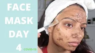 DAY 4 OF 21 DAYS OF FACE MASKS | BANANA FACE MASK | FIRMING GLOW MASK | JANOO PATEL