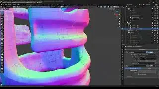 Ocean Golem Model - Part 4 | Retoppology and UVs