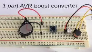Single part AVR boost converter challenge