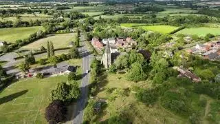 Drone footage over Welland, Worcestershire, by Alex Pinnegar