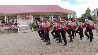 Penampilan PBB fariasi MTsN 1 Mentawai II giat prestasi disikakap