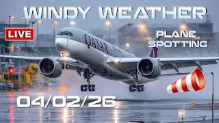 🔴LIVE Breezy Plane Spotting Dublin AIRPORT ACTION! (February 4th, 2026)
