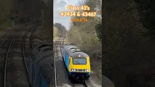 Rail adventure class 43 HST trains in test for there new life on the railway #trains #train #hst