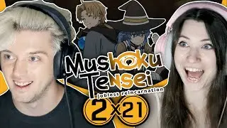 Mushoku Tensei 2x21: «Магический круг шестого слоя» // Реакция и обсуждение